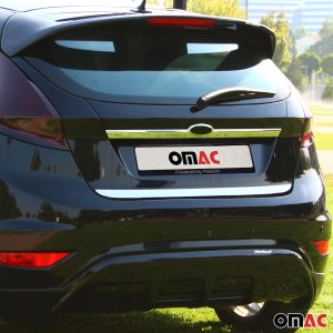 Ford Fiesta Tailgate Trim - Omac - S.Steel - Gloss Silver - '11-'19 Ford Fiesta Tailgate Trim - Omac - S.Steel - Gloss Silver - '11-'19